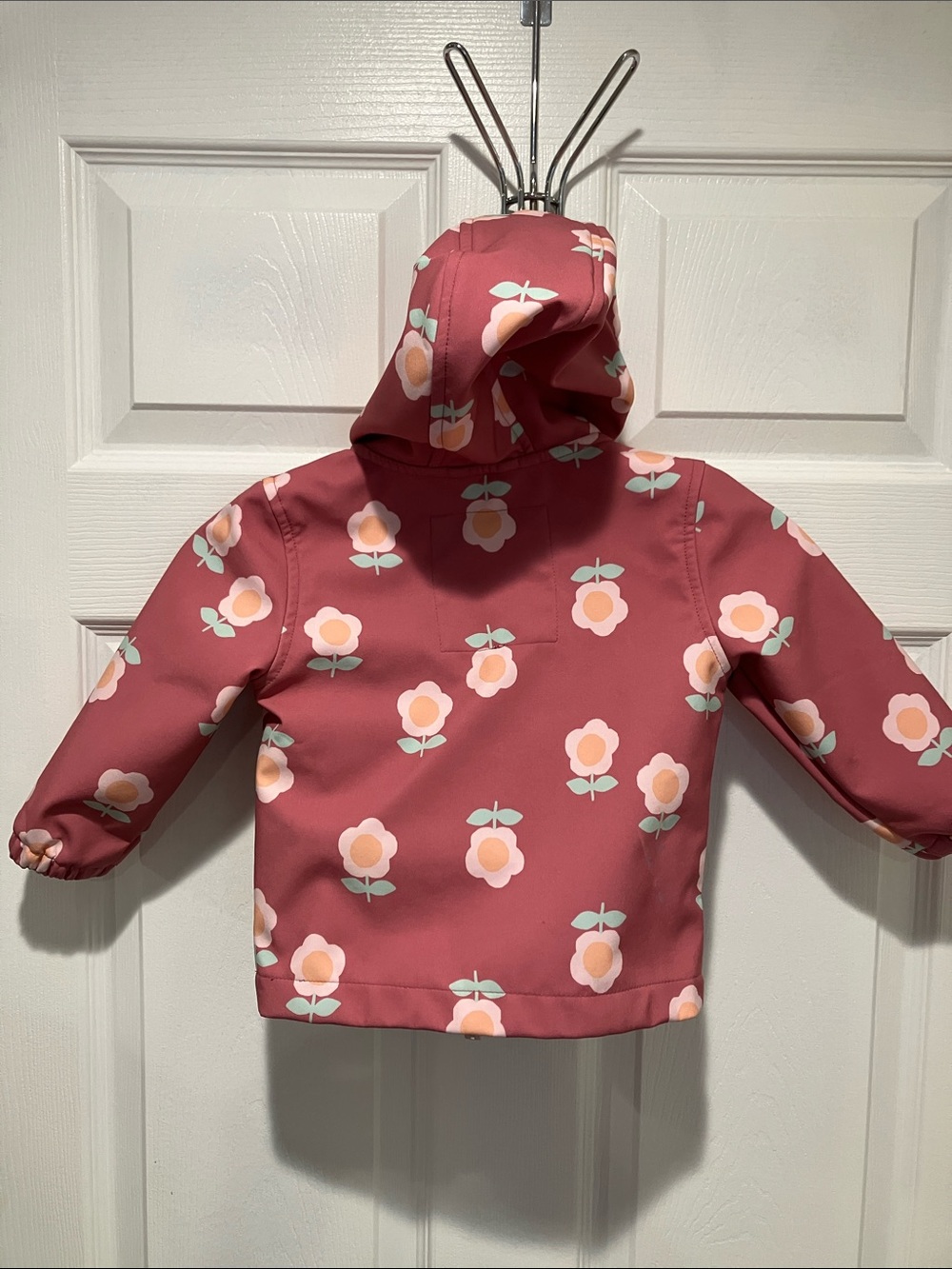 Cat & Jack Pink and Rose Hooded Jacket - Picture 3 of 6